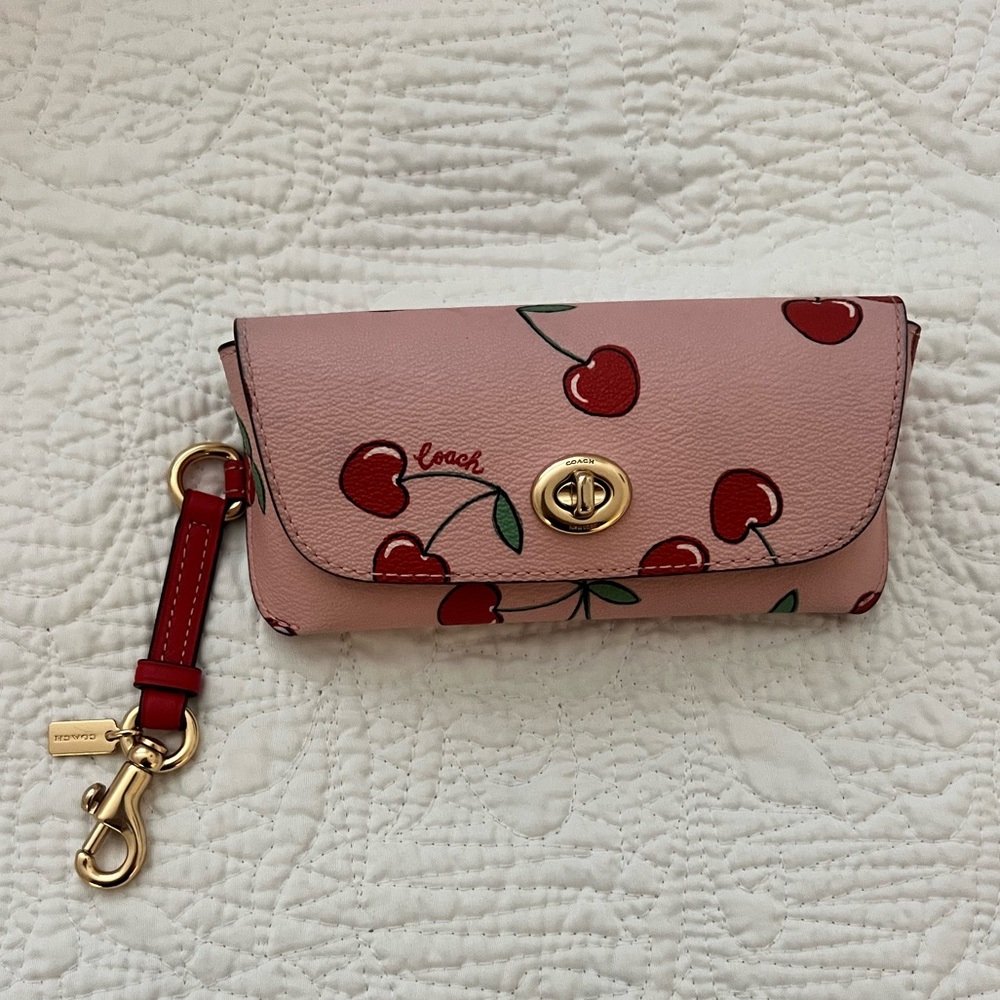 Coach eye wear case